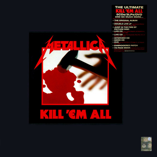 Metallica – Kill 'Em All (Ltd. Boxset) [4LP+5CD+DVD] Import