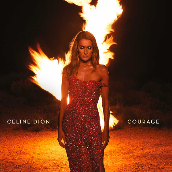Celine Dion ‎– Courage (Ltd. Ruby Red Vinyl) [2LP] Import