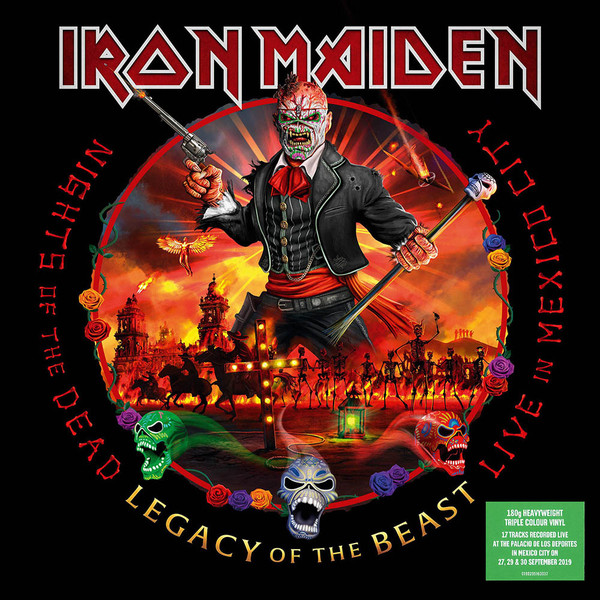 Iron Maiden – Nights Of The Dead, Legacy Of The Beast (Ltd. Vinyl) [3LP] Import