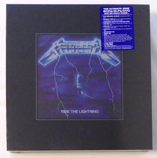 Metallica – Ride The Lightning (Ltd. Boxset) [4LP+6CD+DVD] Import