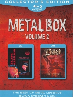 Black Sabbath, Dio - Metal Box, Volume 2 (2011) [2хBlu-Ray] Import