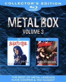 Alice Cooper, Ted Nugent / Metal Box, Volume 3 (2011) [2хBlu-Ray] Import