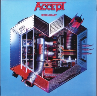 Accept ‎– Metal Heart (Coloured) [LP] Import
