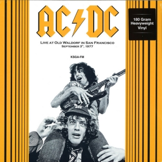 AC/DC ‎– Live At Old Waldorf In San Francisco 1977 (Red Vinyl) [LP] Import