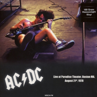 AC/DC ‎– Paradise Theater Boston MA, August 21st 1978 (Blue Vinyl) [LP] Import