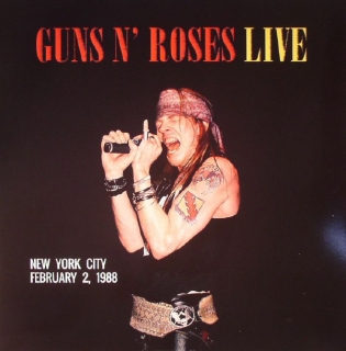 Guns N' Roses ‎– Live In New York City February 2 1988 (Red Vinyl) [LP] Import