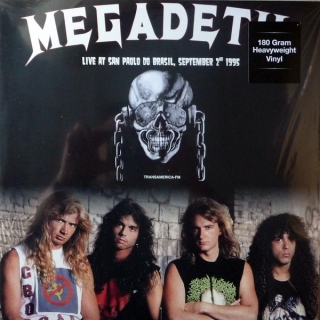 Megadeth - Live At San Paolo Do Brasil, September 1995 (White Vinyl) [LP] Import