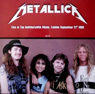 Metallica ‎– Live At Hammersmith Odeon, London 1986 (Red Vinyl) [LP] Import