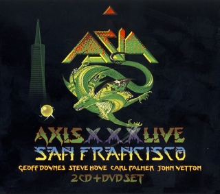 Asia ‎– Axis XXX Live San Francisco [2CD+DVD] Import