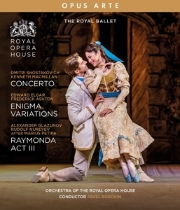 Concerto/Enigma Variations/Raymonda Act III [Blu-Ray] Import