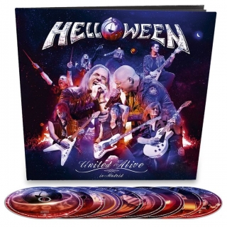 Helloween ‎– United Alive In Madrid (Earbook) [2Blu-Ray+3DVD+3CD] Import