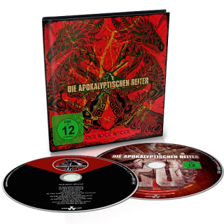 Die Apokalyptischen Reiter ‎– Der Rote Reiter (digibook) [CD+Blu-Ray] Import