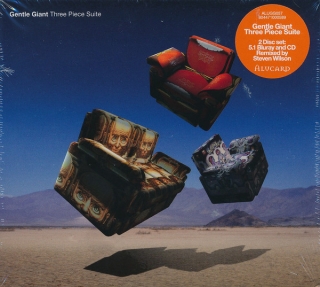 Gentle Giant ‎– Three Piece Suite (Digipak) [CD+Blu-Ray Audio] Import
