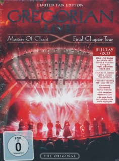 Gregorian ‎– Live! (Ltd.Fan Ed. Medaibook) [Blu-Ray+2CD] Import