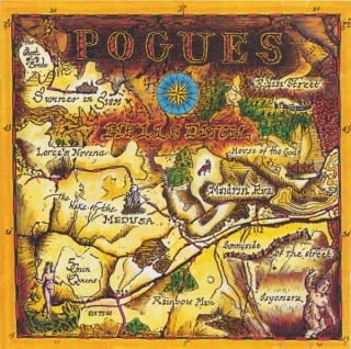 The Pogues ‎– Hell's Ditch (Ltd Yellow Vinyl) [LP] Import